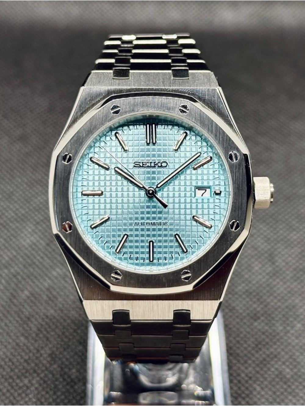 Seiko Mod: Sky Blue Royal Oak
